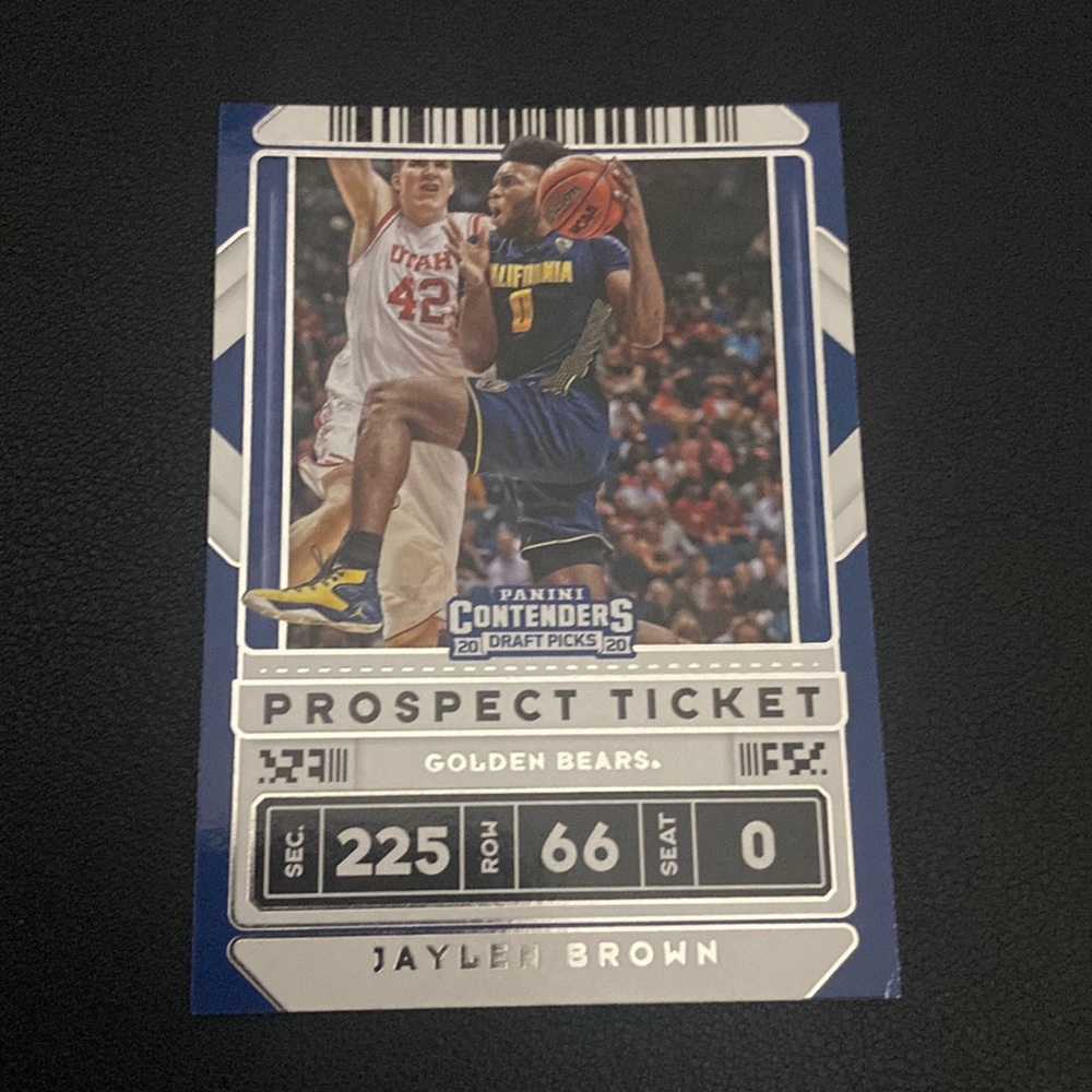 Jaylen Brown - 2020 panini contenders draft picks #10